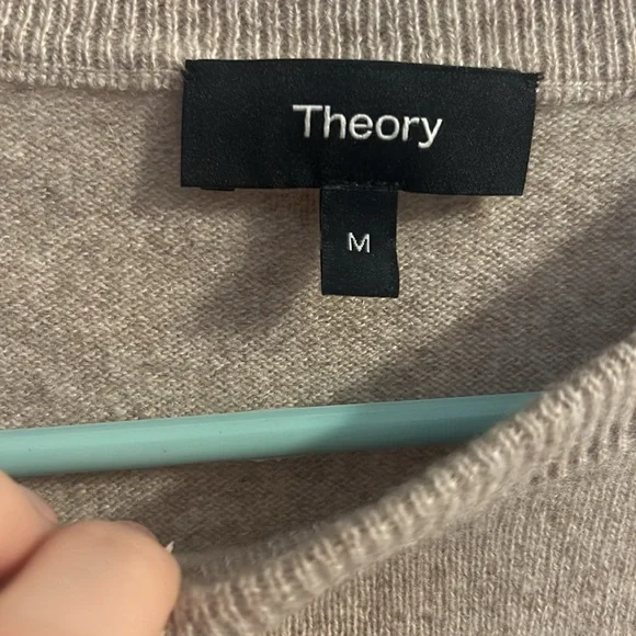 Men’s Theory Light Tan Sweater - Picture 2 of 2